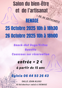 Venez rencontrer Rita Polka sur le salon de renage le 26 octobre 2025